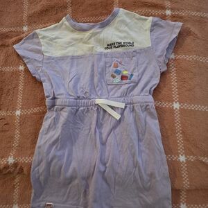 Lego Lavender and White Kids Dress